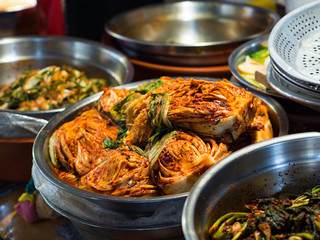 kimchi bowl at the market