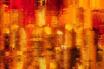 Shining Gold, Yellow and Orange Abstract Background