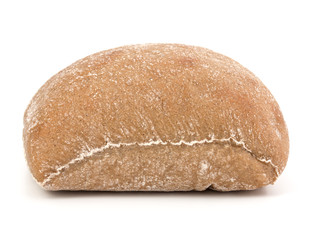Ciabatta bread isolated on white background cut out