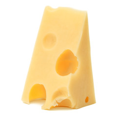 Cheese isolated on white background