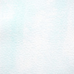 Watercolor background, art abstract blue watercolor painting textured design on white paper background