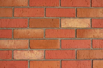 Brick wall for use as a background in templates