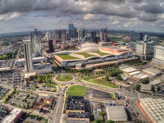 Nashville is a City and Urban Center in Eastern Tennessee - obrazy, fototapety, plakaty