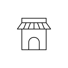 building icon. Element of building and landmark outline icon for mobile concept and web apps. Thin line building icon can be used for web and mobile