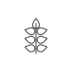 Plant outline icon. Element of ecology icon for mobile concept and web apps. Thin line Plant can be used for web and mobile