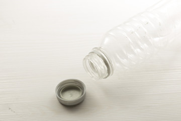 Plastic cap isolated on white background