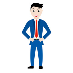 Cartoon Businessman character
