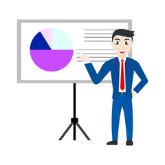 Cartoon Businessman character