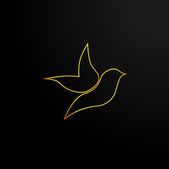 bird logo icon