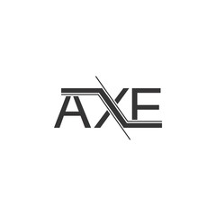 AXE logo design