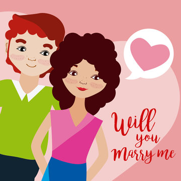 Will you marry me card