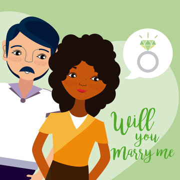 Will you marry me card