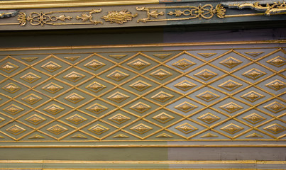 Ottoman Turkish  art with geometric patterns