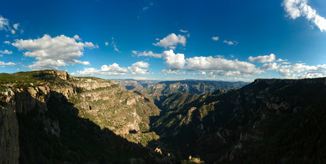 copper canyon pano view
