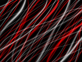 Red line and white light abstract background.