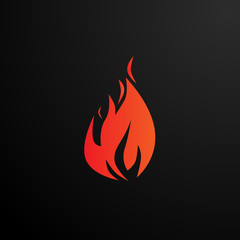fire logo icon