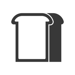 loaf of bread, food and beverage set, glyph design icon