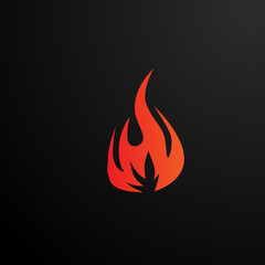 fire logo icon
