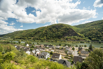Fototapeta na wymiar at the Moselle in Germany