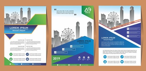 cover, layout, brochure, magazine, catalog, flyer for company or report
