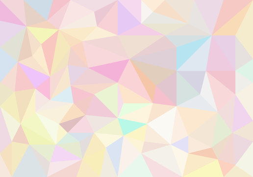 Illustration graphic polygon colorful abstract background