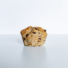 Vegan muffin with chocolate chips