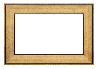 Vintage golden frame