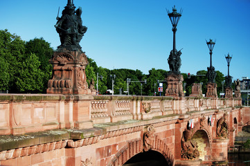 Naklejka premium Moltkebrücke, 