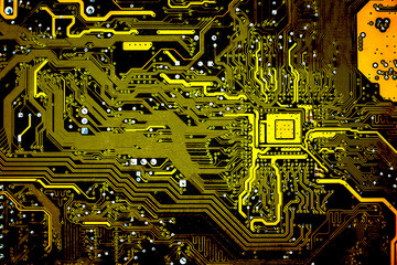 Electronic circuit boards, computer motherboard,texture and wallpaper