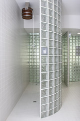 public shower room