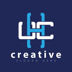 letter cross medical logo design