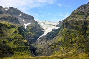 Fototapeta premium Glacier in Summer - Iceland