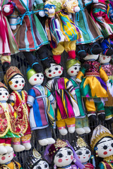 Traditional oriental doll in Bukhara Bazaar, Uzbekistan