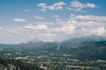 Mountains with Zakopane