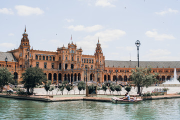 Naklejka premium Plaza de Espana