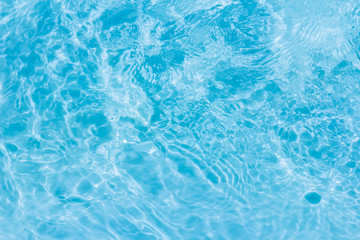 Fototapeta na wymiar swimming pool with sunny reflections