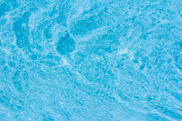 swimming pool with sunny reflections