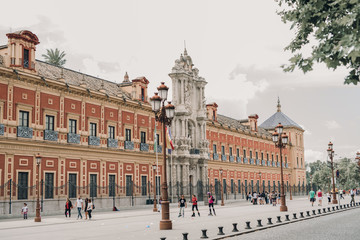 Fototapeta premium Palace in Sevilla