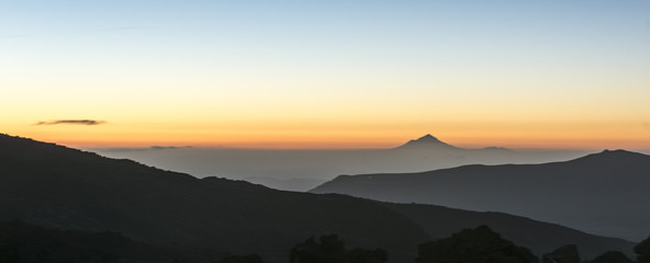 Sunrise in Tongariro National Park