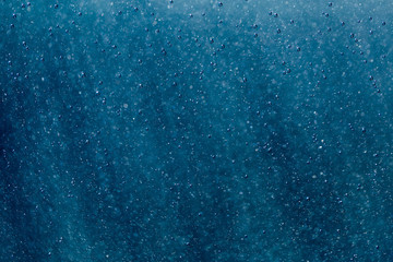 abstract bokeh of bubbles in the water