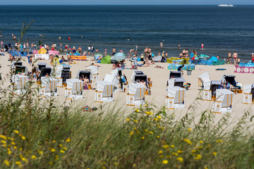 Świnoujście,plaża.