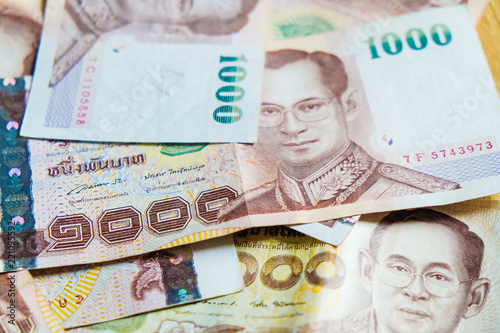 Thailand 1000 Bath Value Money Note Background Stock Photo And Thailand 1000 Bath Value Money Note Background