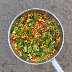 Cooking in the desert