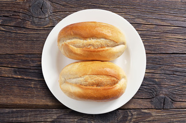 Loaves of small bread