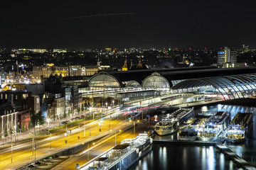 Obraz premium Amsterdam by Night
