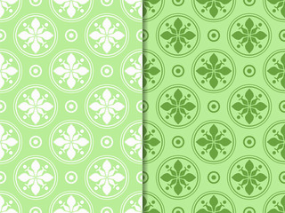 seamless pattern with flowers