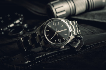 luxury men wristwatch