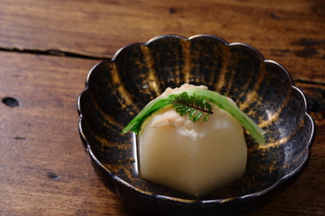 蕪の海老しんじょう鋳込み