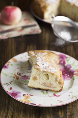 Apple pie. charlotte