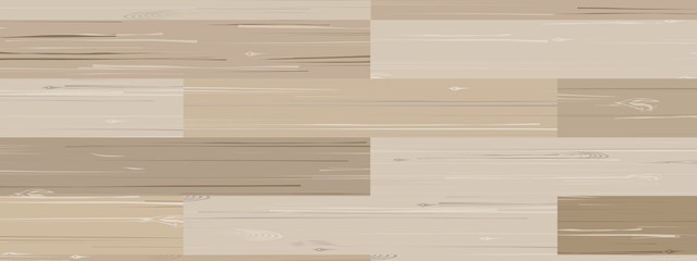 Wood plank pattern and texture for background. Vector.